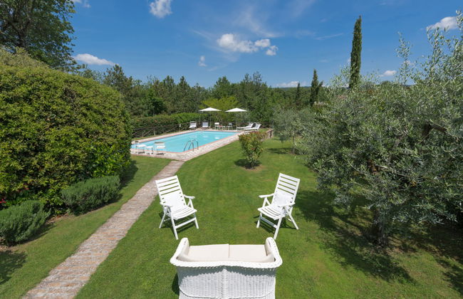 Casa de 4 quartos em Radda in Chianti com piscina privada e jardim - Foto 32