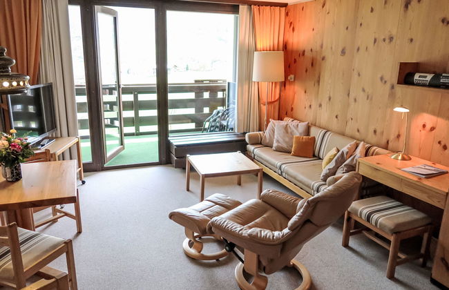 Apartamento de 1 quarto em Disentis/Mustér com piscina e jardim - Foto 2