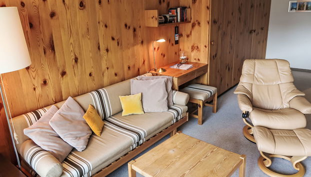 Apartment mit 1 Schlafzimmer in Disentis/Mustér mit schwimmbad und garten - Foto 3