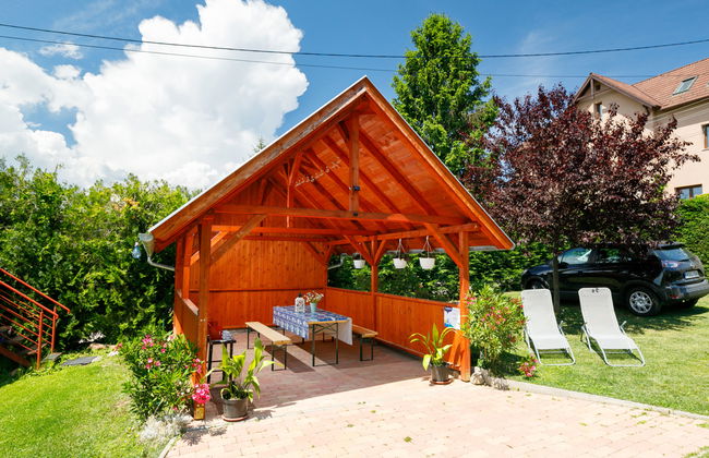 Casa de 3 quartos em Badacsonytomaj com piscina privada e jardim - Foto 27