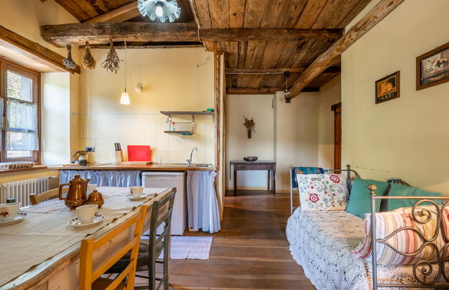 Apartment mit 2 Schlafzimmern in Cortemilia mit schwimmbad und garten - Foto 1