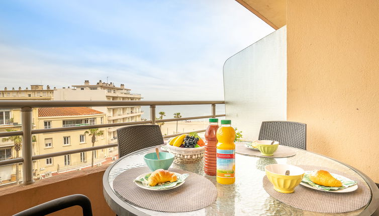 Foto 1 - Apartamento de 1 habitación en Canet-en-Roussillon con terraza y vistas al mar