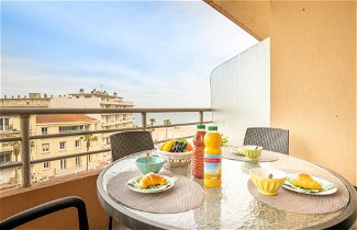 Foto 1 - Appartamento con 1 camera da letto a Canet-en-Roussillon con terrazza e vista mare