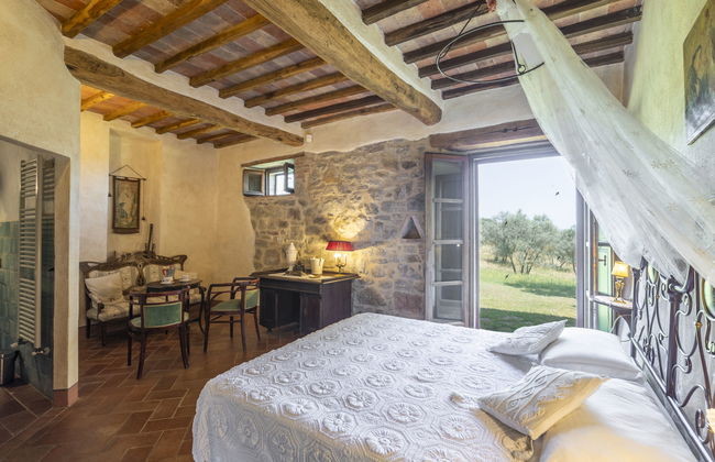 Casa de 5 quartos em Castiglione d'Orcia com piscina privada e jardim - Foto 25