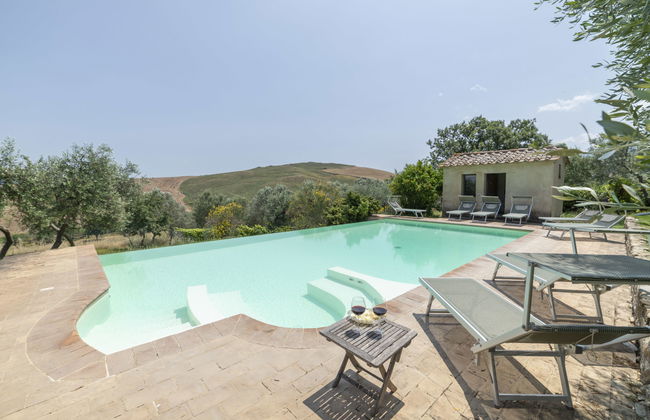 Casa de 5 quartos em Castiglione d'Orcia com piscina privada e jardim - Foto 4