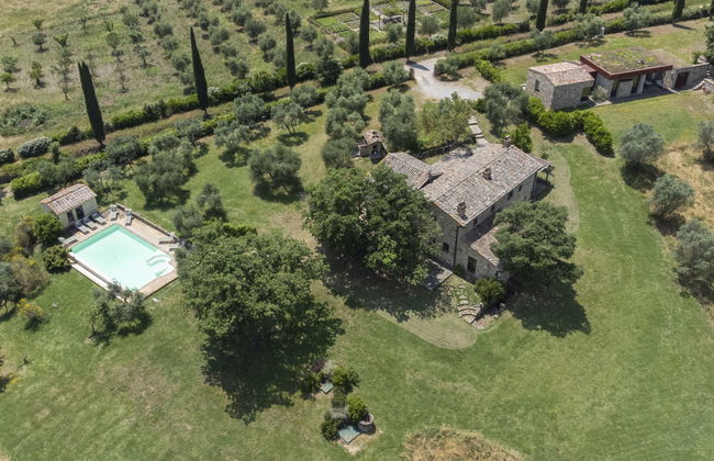 Casa de 5 quartos em Castiglione d'Orcia com piscina privada e jardim - Foto 41