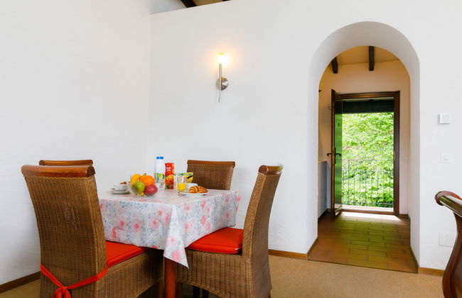 Apartamento de 1 quarto em Gambarogno com piscina e jardim - Foto 4