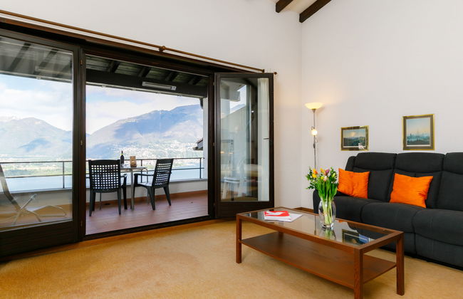 Apartamento de 1 quarto em Gambarogno com piscina e jardim - Foto 20