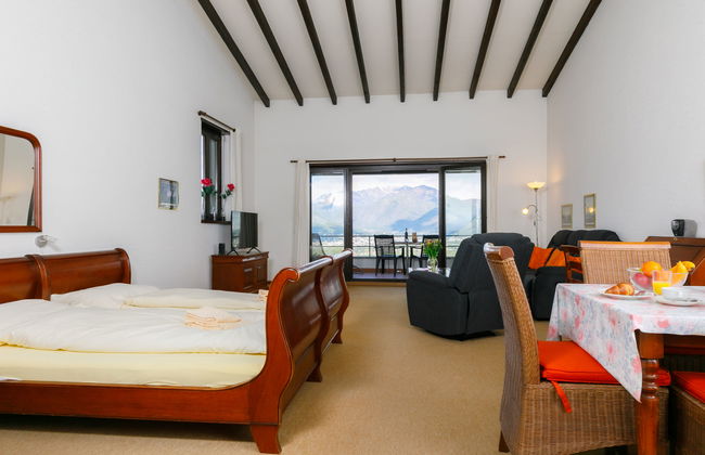 Apartamento de 1 quarto em Gambarogno com piscina e jardim - Foto 27