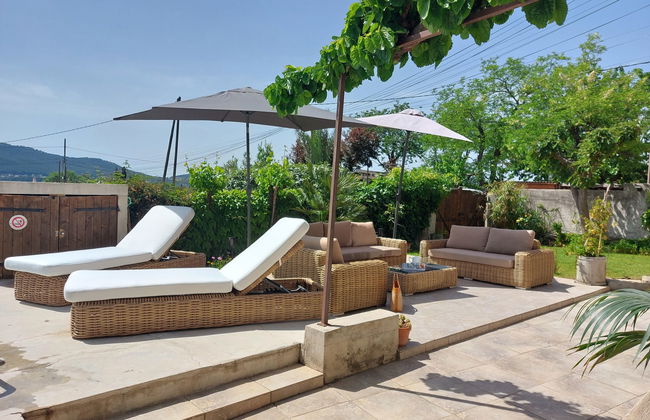 Apartamento de 3 quartos em Saint-Cyr-sur-Mer com piscina privada e jardim - Foto 33