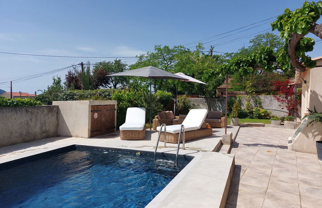 Apartamento de 3 quartos em Saint-Cyr-sur-Mer com piscina privada e jardim - Foto 9