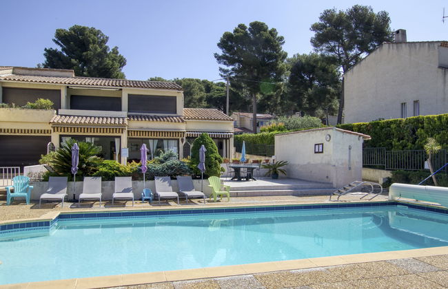 Apartamento de 3 quartos em Saint-Cyr-sur-Mer com piscina e jardim - Foto 23