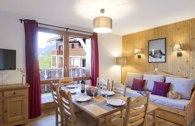 Apartment mit 2 Schlafzimmern in Valmeinier mit schwimmbad und terrasse - Foto 6
