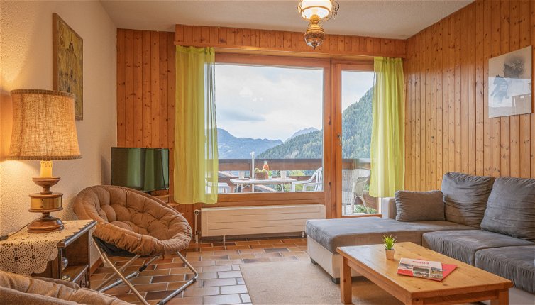 Foto 1 - Appartamento con 1 camera da letto a Leytron con vista sulle montagne