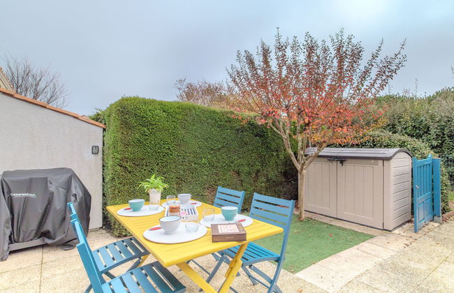 Casa de 1 quarto em Saint-Palais-sur-Mer com piscina e jardim - Foto 23