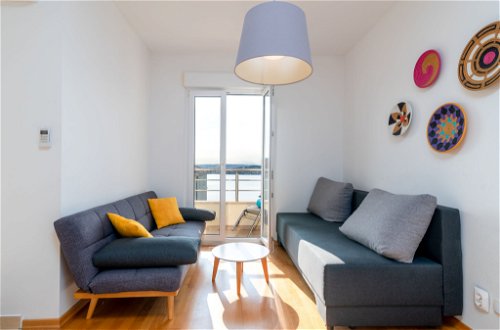 Foto 6 - Appartamento con 2 camere da letto a Trogir con vista mare