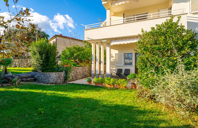 Apartamento de 2 quartos em Lovran com jardim e terraço - Foto 10
