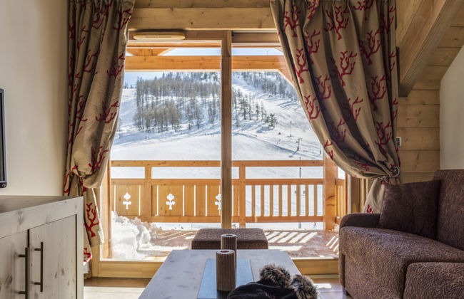 Apartamento de 2 quartos em Montgenèvre com piscina e sauna - Foto 7