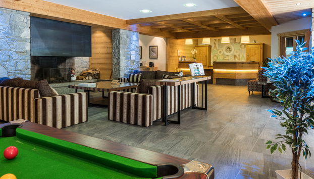 Appartamento con 2 camere da letto a Montgenèvre con piscina e sauna - Foto 5