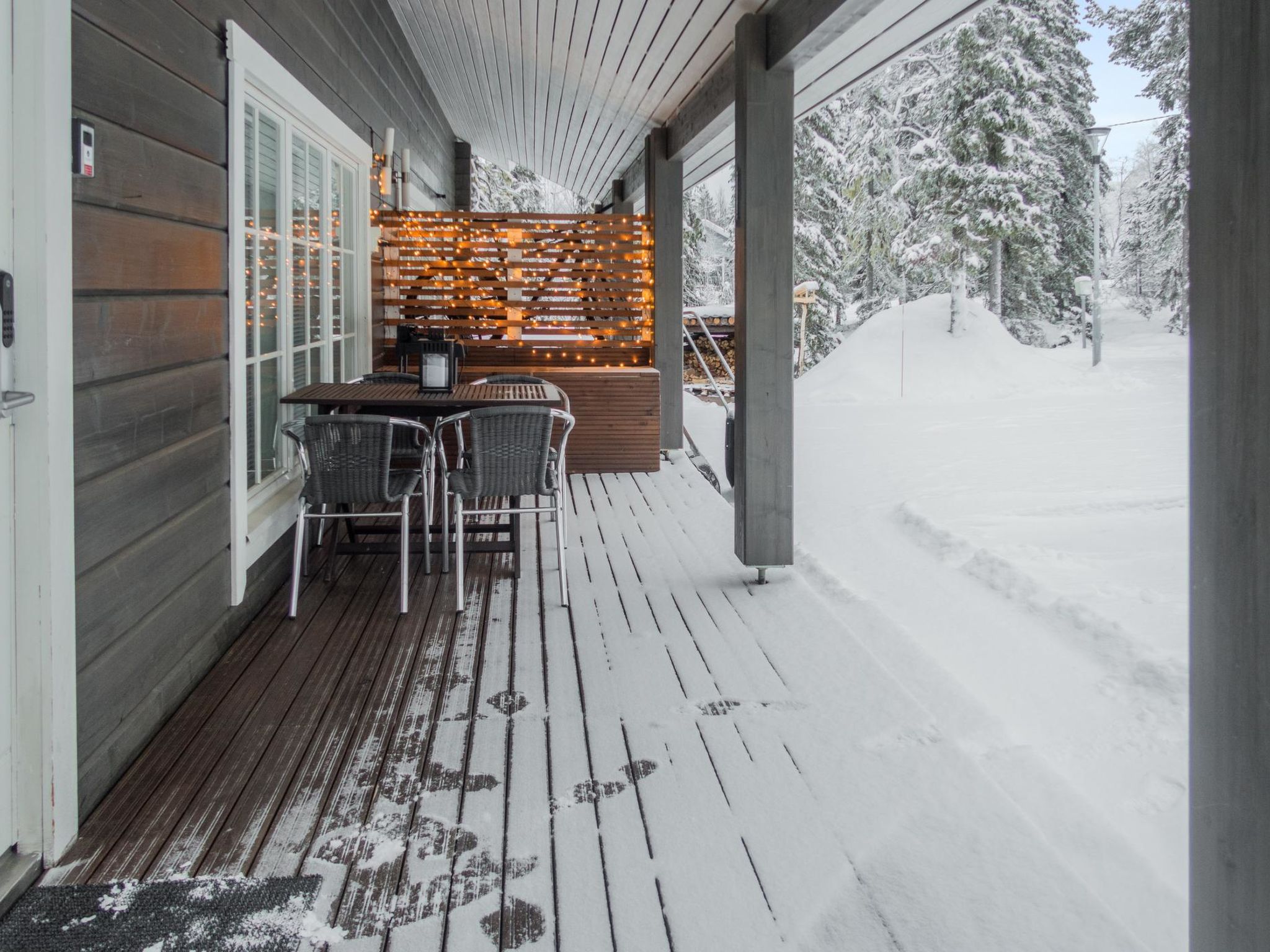 Foto 17 - Haus mit 1 Schlafzimmer in Kuusamo mit sauna und blick auf die berge