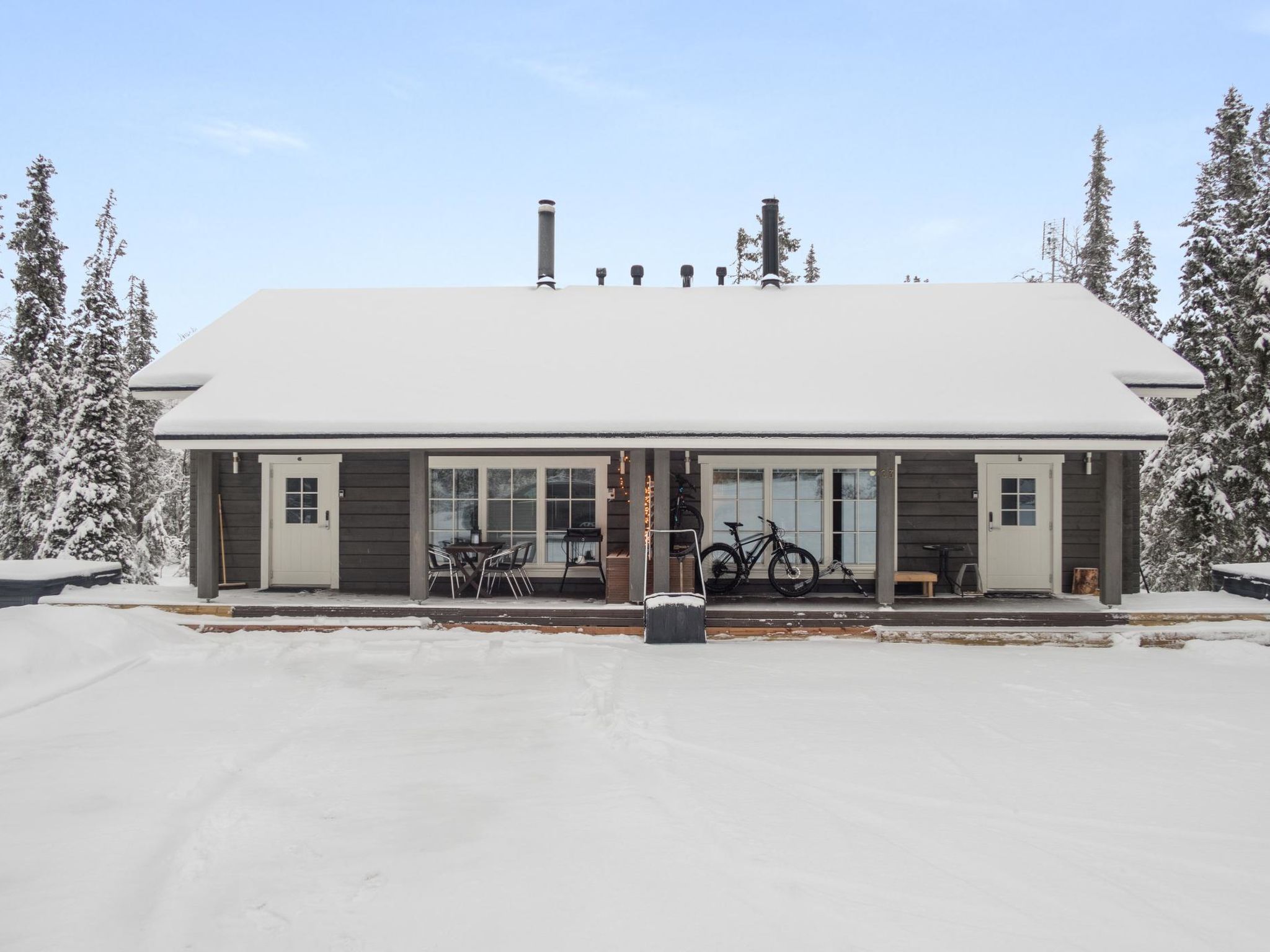 Photo 1 - Maison de 1 chambre à Kuusamo avec sauna et vues sur la montagne