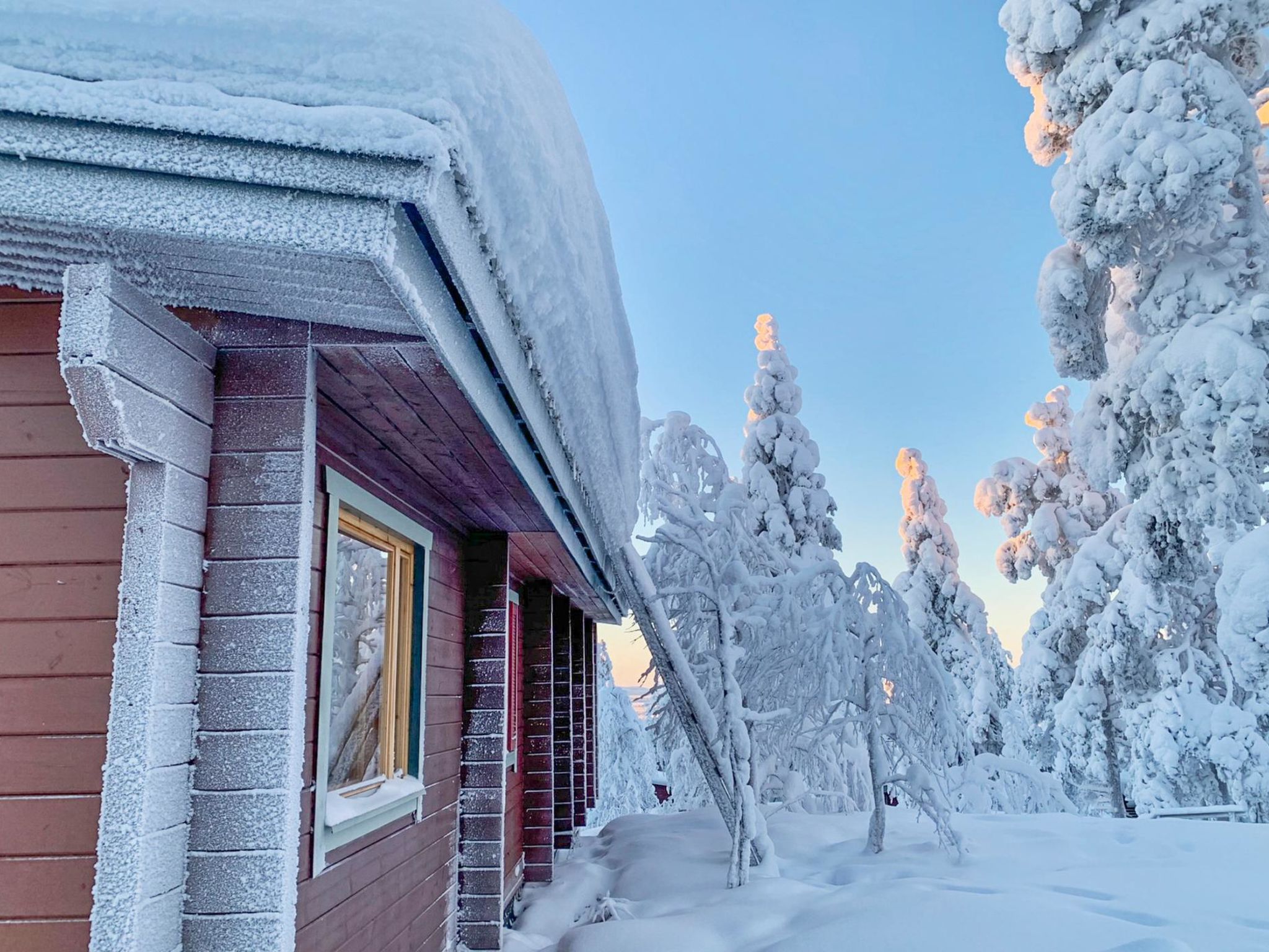 Foto 20 - Casa con 3 camere da letto a Kuusamo con sauna e vista sulle montagne