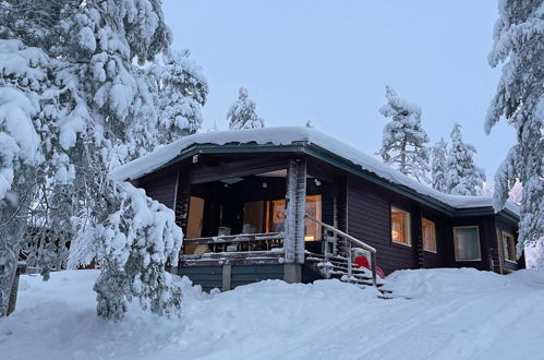 Foto 2 - Casa de 3 habitaciones en Kuusamo con sauna y vistas a la montaña