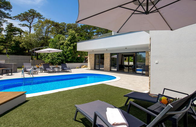 Casa de 4 quartos em Lopar com piscina privada e jardim - Foto 19