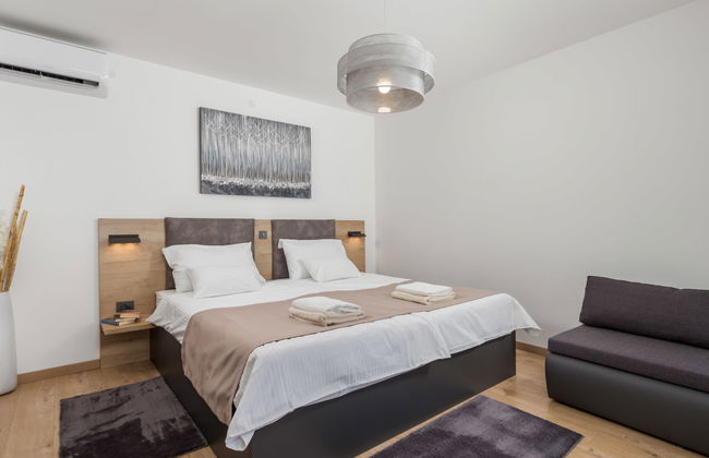 Casa de 4 quartos em Lopar com piscina privada e jardim - Foto 14
