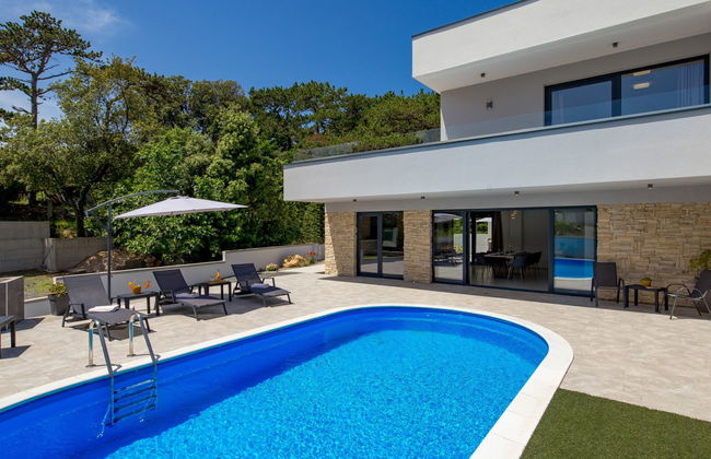 Casa de 4 quartos em Lopar com piscina privada e jardim - Foto 27