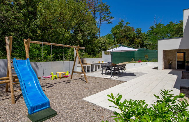 Casa de 4 quartos em Lopar com piscina privada e jardim - Foto 11
