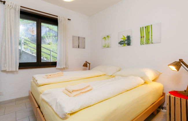 Apartamento de 2 quartos em Gambarogno com piscina e jardim - Foto 5