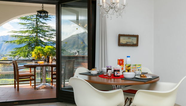 Apartamento de 2 quartos em Gambarogno com piscina e jardim - Foto 4