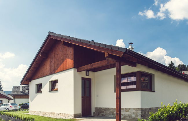Casa de 2 quartos em Lipno nad Vltavou com jardim e terraço - Foto 13