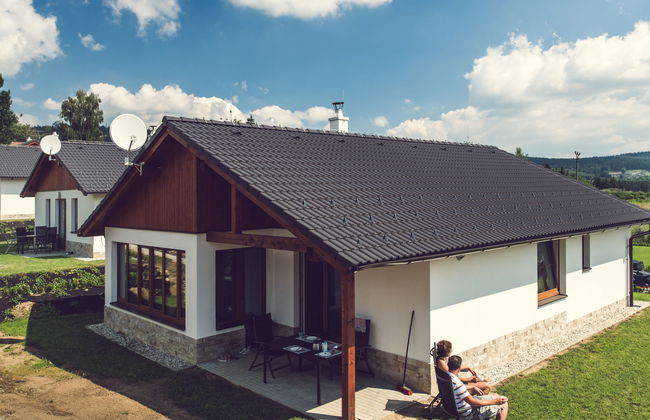 Casa de 2 quartos em Lipno nad Vltavou com jardim e terraço - Foto 1
