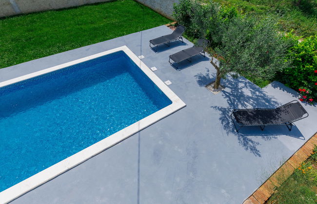 Casa de 6 quartos em Svetvinčenat com piscina privada e jardim - Foto 36