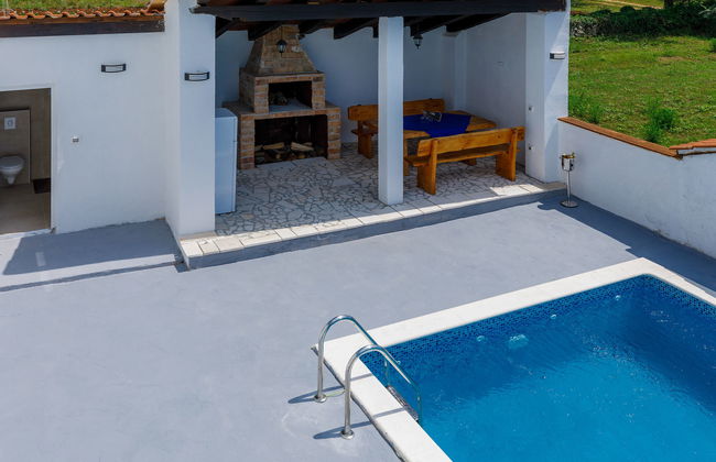 Casa de 6 quartos em Svetvinčenat com piscina privada e jardim - Foto 29