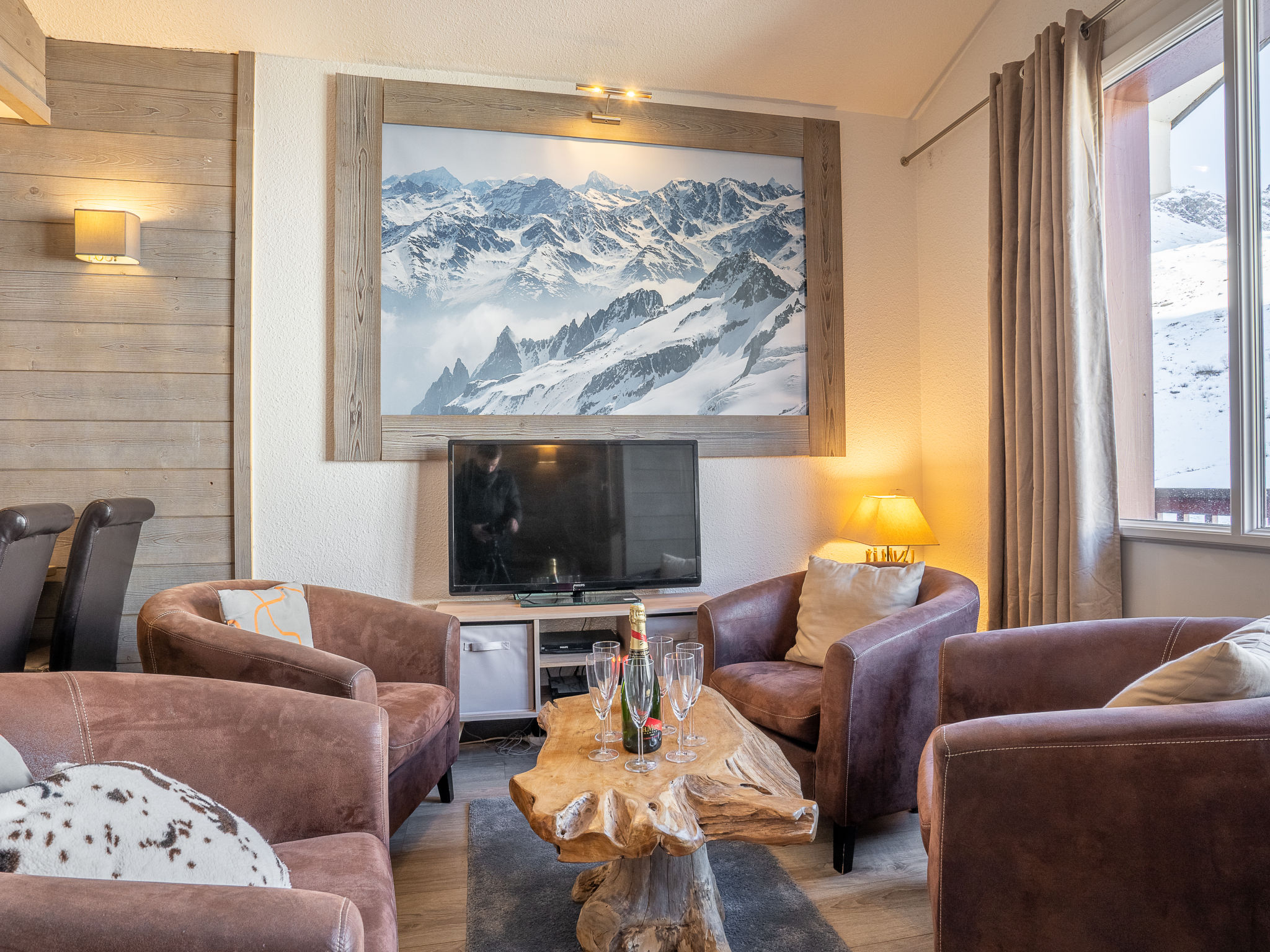 Foto 6 - Apartamento de 4 habitaciones en Tignes con vistas a la montaña