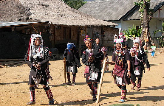 Akha, Yao-Bergvölker, Mae Sai und das Goldene Dreieck - Foto 2