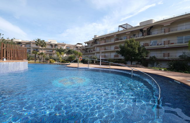 Apartamento de 2 quartos em La Ràpita com piscina e jardim - Foto 1