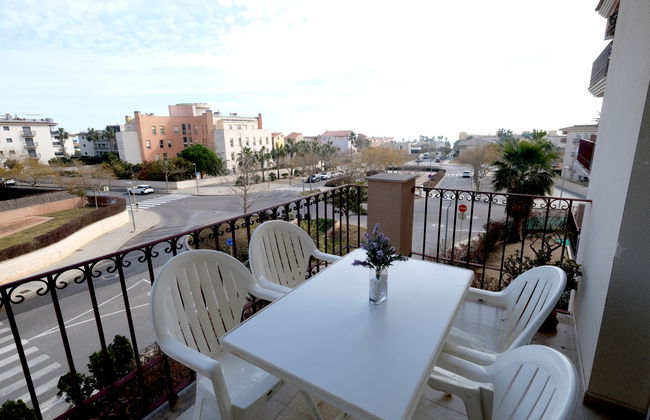 Apartamento de 2 quartos em La Ràpita com piscina e jardim - Foto 18