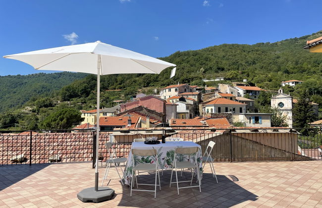 Apartamento de 3 quartos em Prelà com jardim e terraço - Foto 1