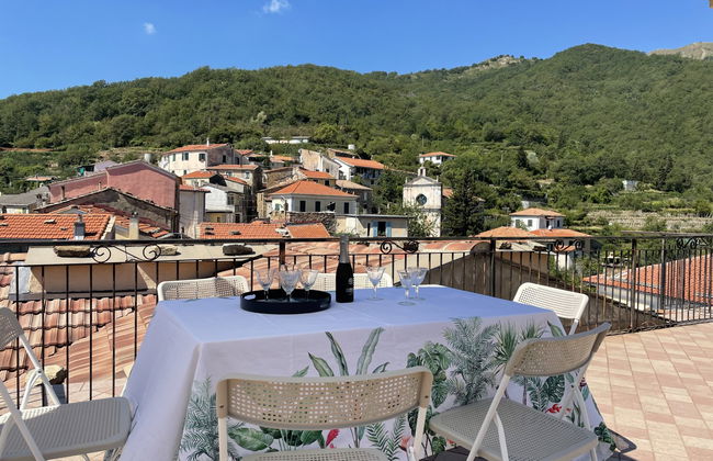 Apartamento de 3 quartos em Prelà com jardim e terraço - Foto 5