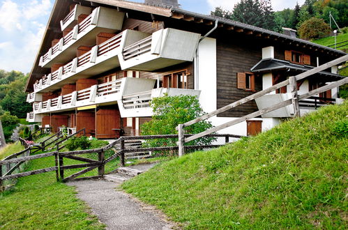 Foto 1 - Apartamento de 2 quartos em Sainte-Croix com vista para a montanha