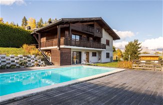 Foto 1 - Casa de 5 habitaciones en Saint-Gervais-les-Bains con piscina privada y vistas a la montaña