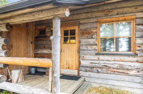 Foto 2 - Haus mit 1 Schlafzimmer in Pelkosenniemi mit sauna und blick auf die berge