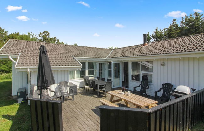 Casa de 4 quartos em Løkken com piscina privada e terraço - Foto 8