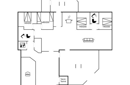 Foto 2 - Casa con 4 camere da letto a Løkken con piscina privata e terrazza