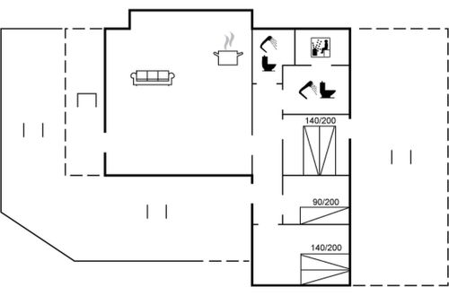 Foto 34 - Casa con 3 camere da letto a Løkken con terrazza e sauna