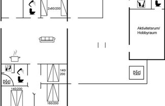 Foto 2 - Casa de 4 quartos em Løkken com terraço e sauna